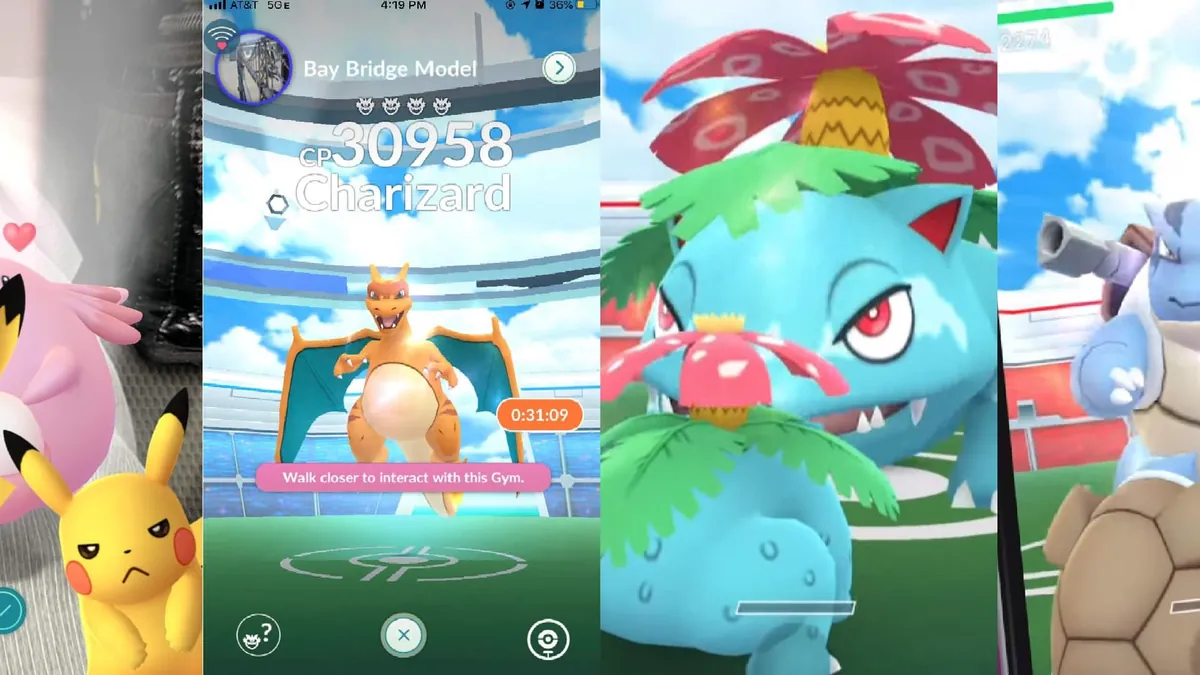 Les Pokémon en tenue de fête dans Pokémon Go pour son 9ème anniversaire