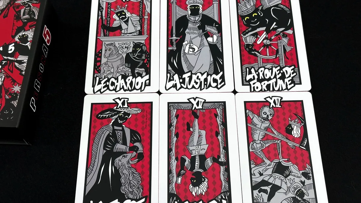 Les Cartes Révélation dans Persona 5: The Phantom X