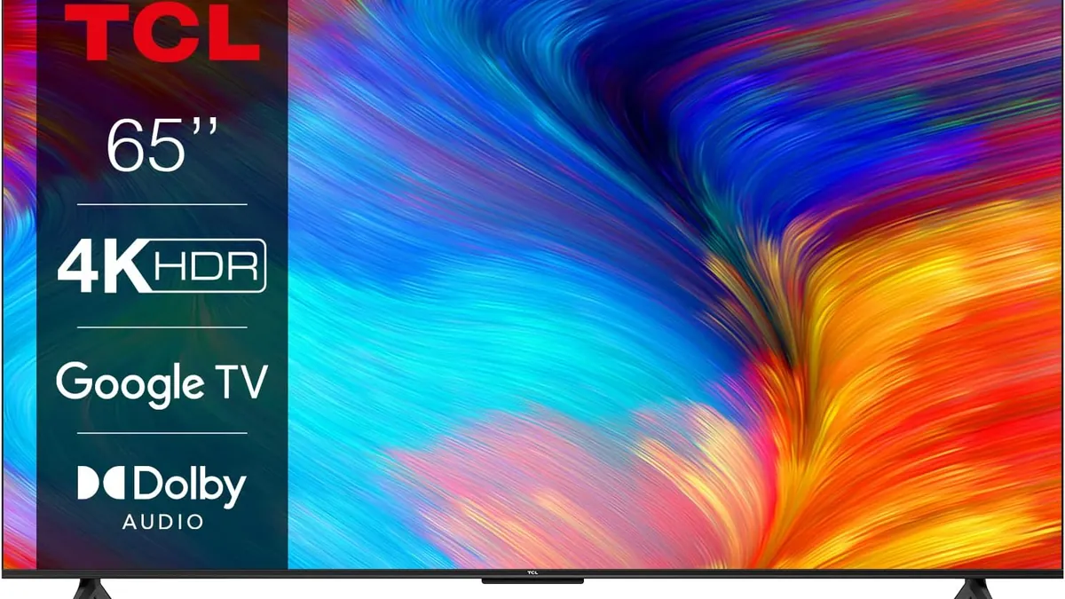 Smart TV 4K TCL 65" avec Dolby Audio et Google TV à moins de 400€ sur Amazon : Une offre imbattable pour une expérience visuelle immersive