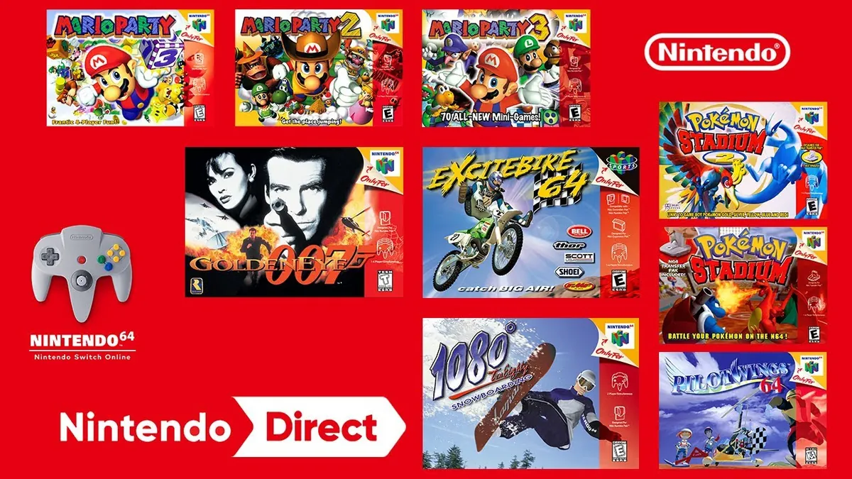 Les fans de Nintendo espèrent des jeux N64 en ligne sur Switch