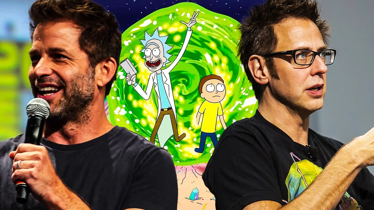 James Gunn et Zack Snyder s'affrontent dans un cameo surprise dans Rick et Morty
