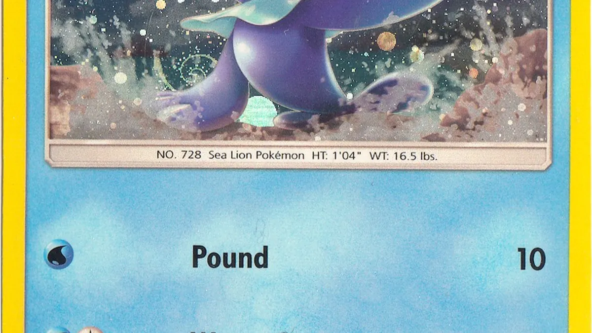 La carte Pokémon Popplio signée par le pape Léon XIV : Une rareté inestimable