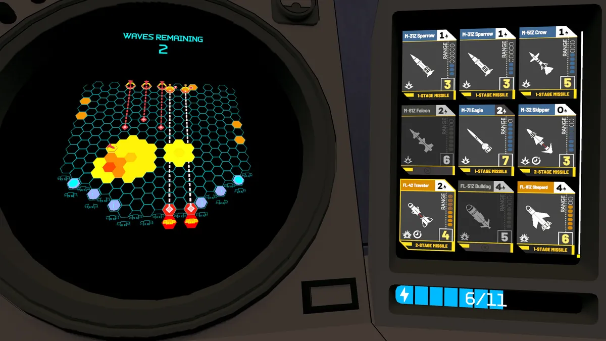 Les énigmes captivantes de la salle de briefing dans Missile Command Delta