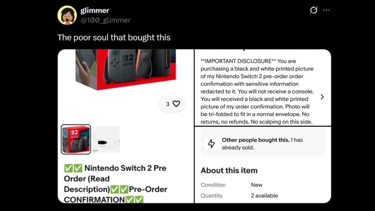 L'agrafeuse qui a ruiné des Nintendo Switch 2 est aux enchères sur eBay