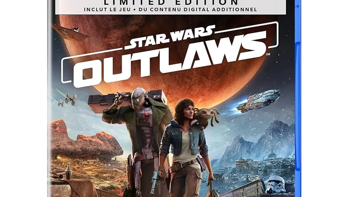 Star Wars: Outlaws en édition limitée à 32,99 € sur Amazon - Une aventure galactique à ne pas manquer