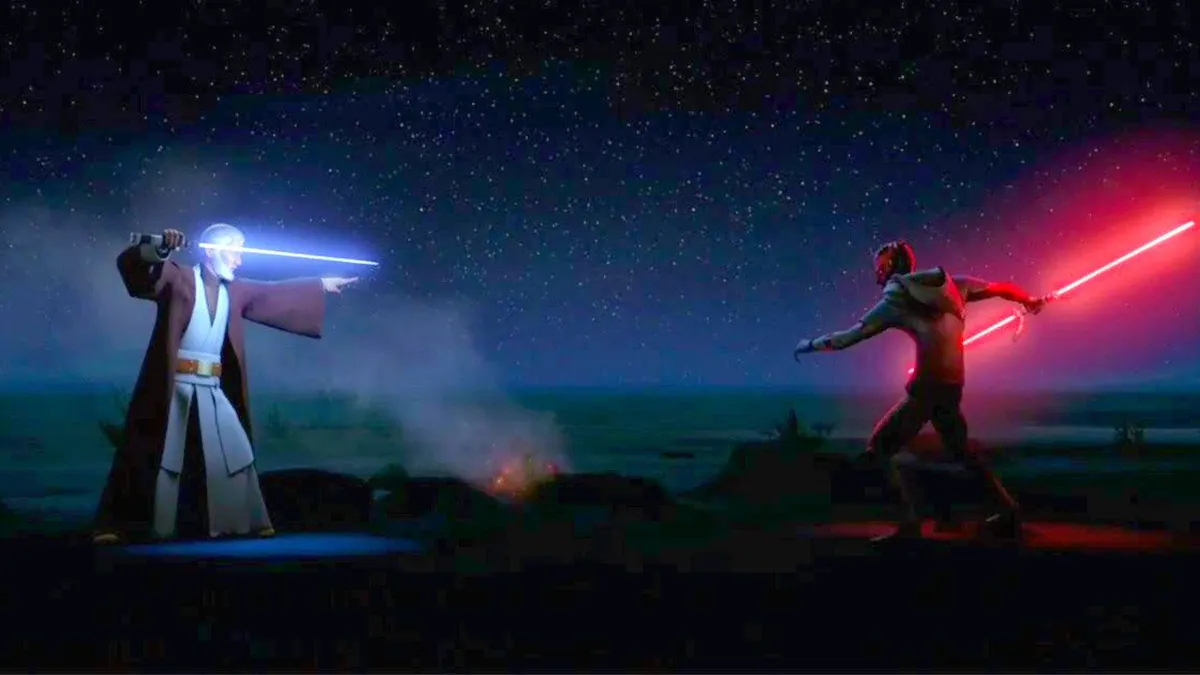 Ma scène préférée de Star Wars se cache dans Rebels : Le duel ultime entre Obi-Wan Kenobi et Darth Maul