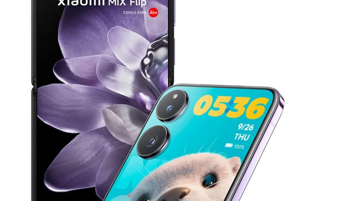 Xiaomi Mix Flip : Le téléphone pliable avec caméra Leica et Snapdragon 8 à 575€