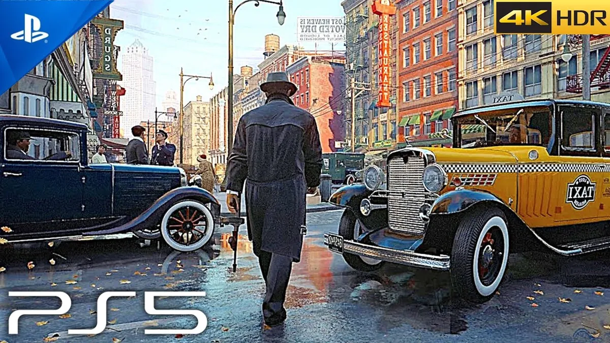 Mafia: L'ancien continent optimisé pour PS5 Pro - Améliorations et modes : Une plongée immersive dans la Sicile du début du XXe siècle