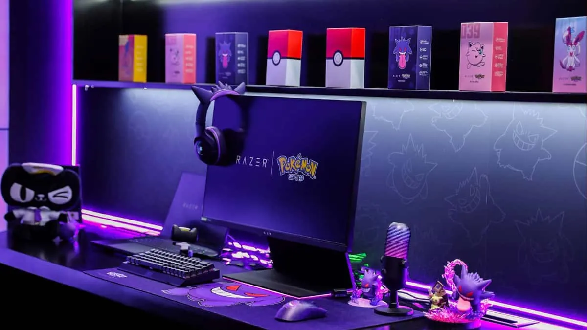 Découvrez le setup Pokémon ultime avec les périphériques Razer