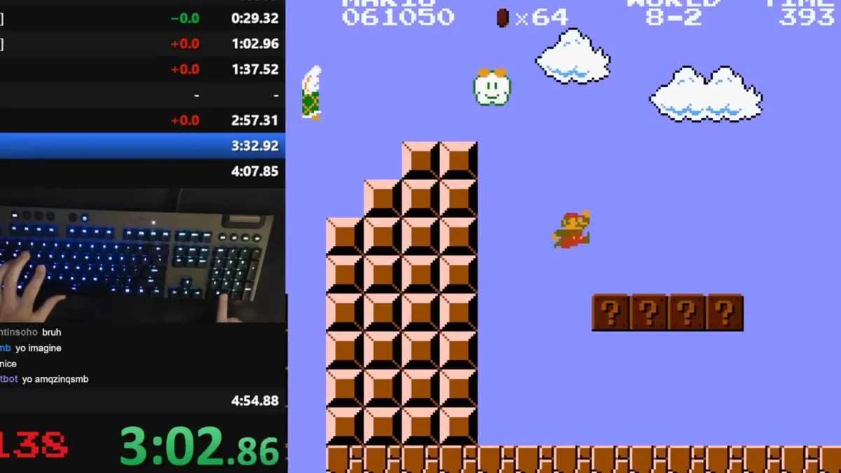 Un record historique dans le speedrun de Super Mario Bros : Niftski entre dans la légende