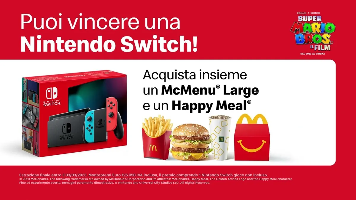 McDonald's met fin à sa collaboration avec Nintendo à cause de tonnes de nourriture gaspillée