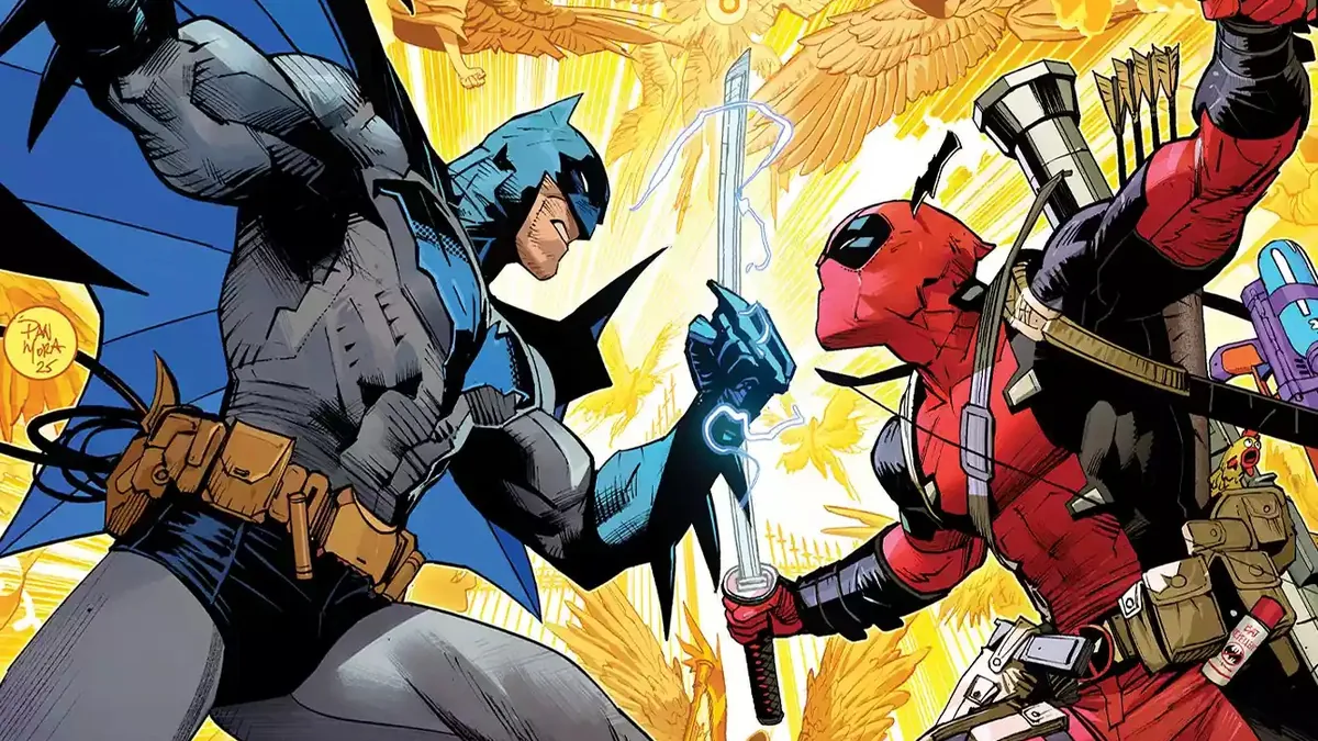 Batman vs Deadpool : Quand le Dark Knight rencontre le Mercenaire Disloqué – Un Crossover Métaphysique