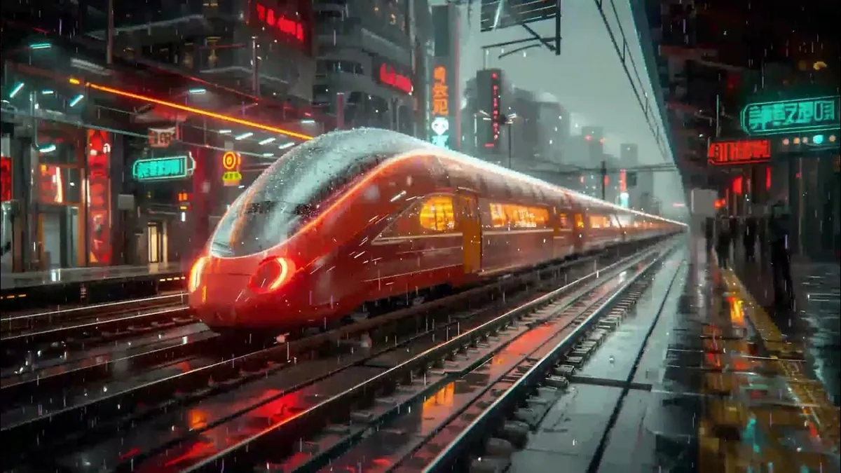 Denshattack! : Quand les Shinkansen défient la gravité dans un cyberpunk social