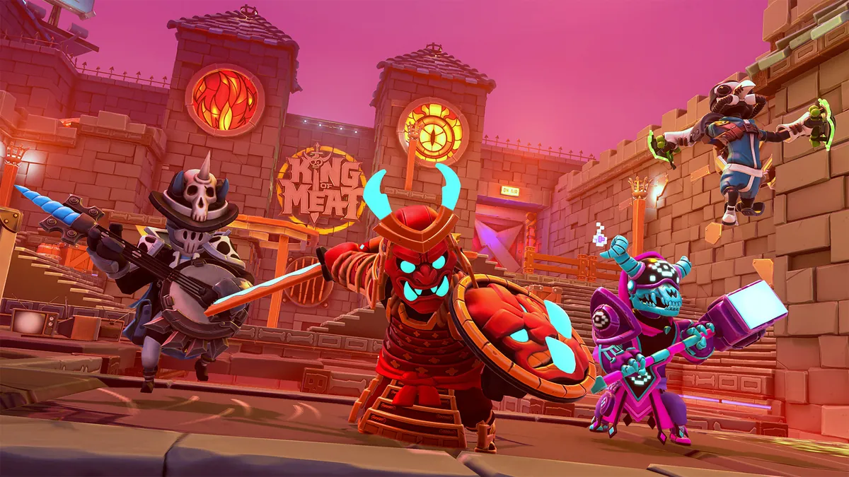 King of Meat : Un Dungeon-Brawler Coopératif à la Viande Saignante – Sortie, Édition Deluxe et Bêta Technique