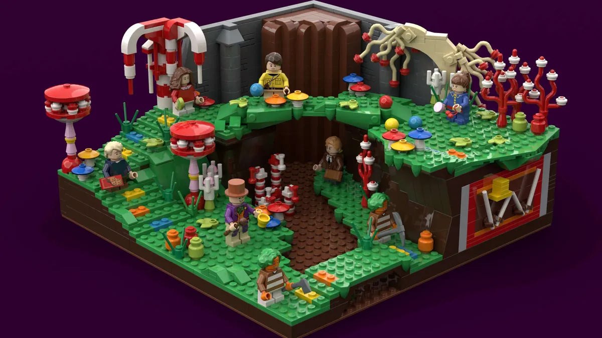 LEGO Willy Wonka : Un set de 2 025 pièces pour plonger dans l’univers sucré du film culte (1971)
