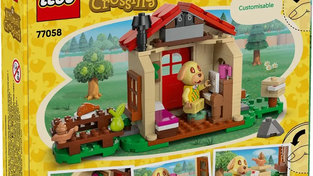 LEGO *Animal Crossing* : le musée de Sócrates en 543 pièces, un hommage interactif et nostalgique