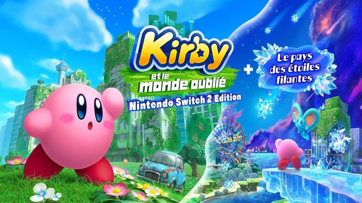 Kirby and the Forgotten Land : Le retour surprise sur Switch 2, entre remaster et contenu inédit