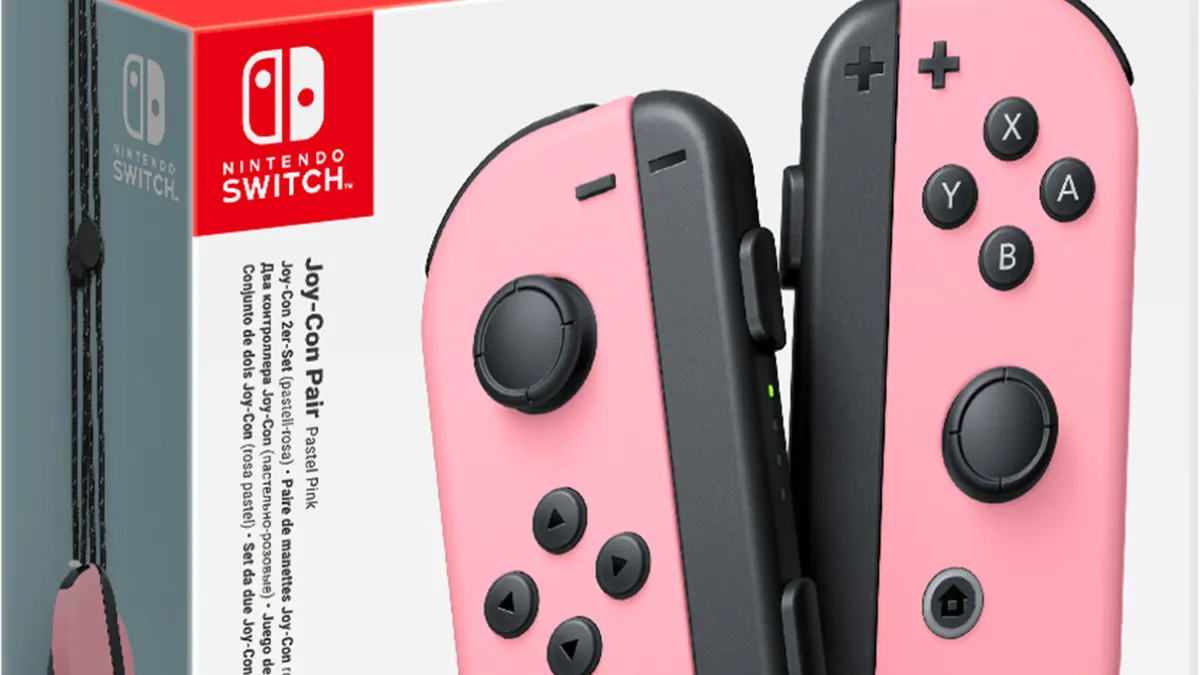 Joy-Con rose pastel en promo exclusive : une rare opportunité à 67,50 € sur Amazon avant la Switch 2