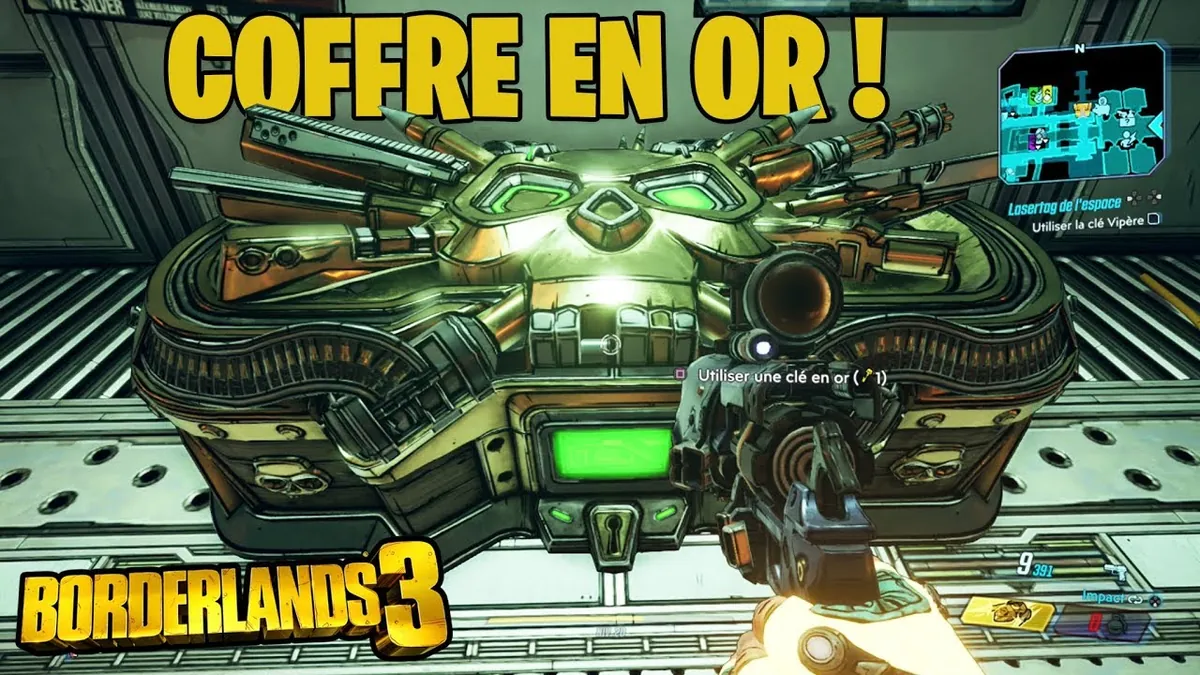 Borderlands 4 : Le Guide Ultime pour Optimiser vos Clés Dorées et Coffres Dorés