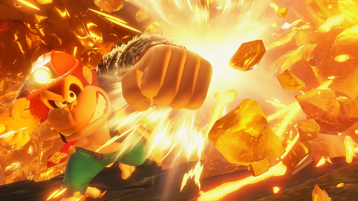 Donkey Kong Bananza : Emerald Rush, le roguelite explosif où destruction rime avec récompenses