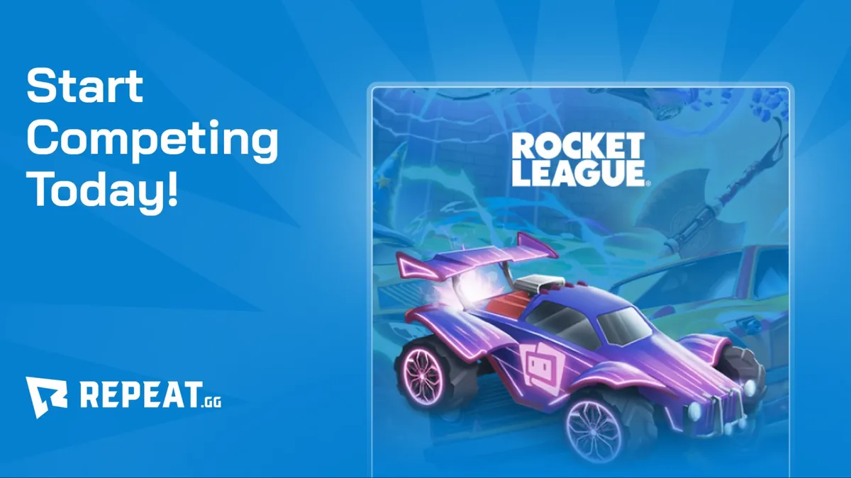 Rocket League Saison 20 : Repeat.gg révolutionne les tournois avec cash prizes, Deluxe Drops et un CTI spectaculaire