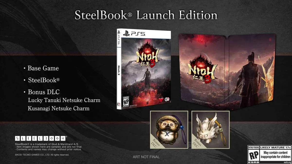 Nioh 3 : L’édition Steelbook à prix standard, une aubaine pour les fans de Dark Souls-like
