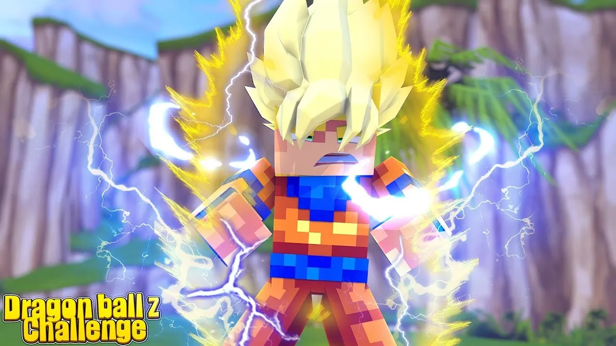 Minecraft × Dragon Ball Z : La Coiffure Super Saiyan Gratuite Disponible, Un Crossover À Venir ?