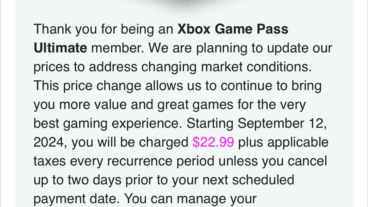 Xbox Game Pass : Microsoft justifie-t-il son bond tarifaire à 30$/mois ?