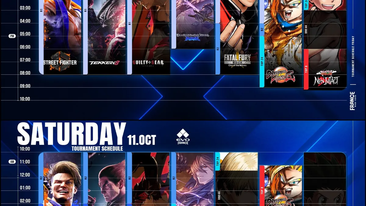 Evo France 2025 : Quand Nice Devient l’Épicentre Mondial du Fighting Game