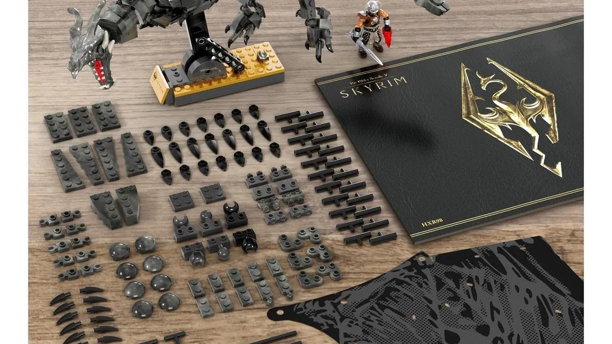 Mega Bloks Skyrim & Fallout : Alduin et Red Rocket à Prix Cassés – Dernière Chance pour les Collectionneurs