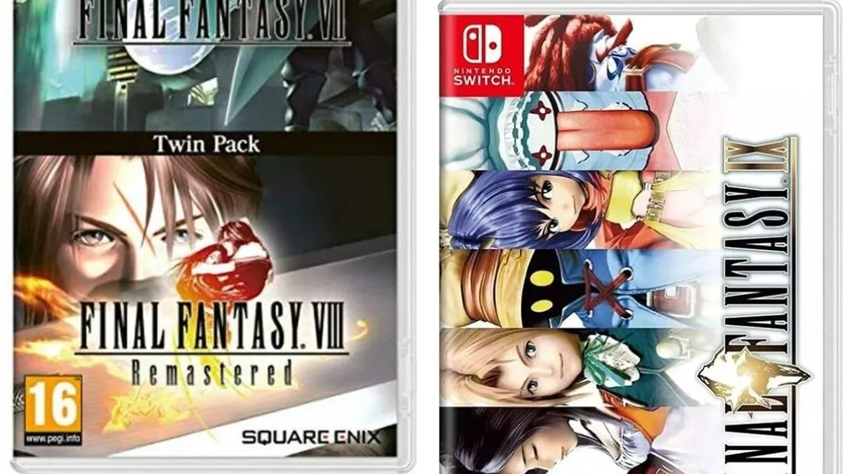 Final Fantasy VII, VIII et IX : Les éditions physiques Switch débarquent enfin aux États-Unis !
