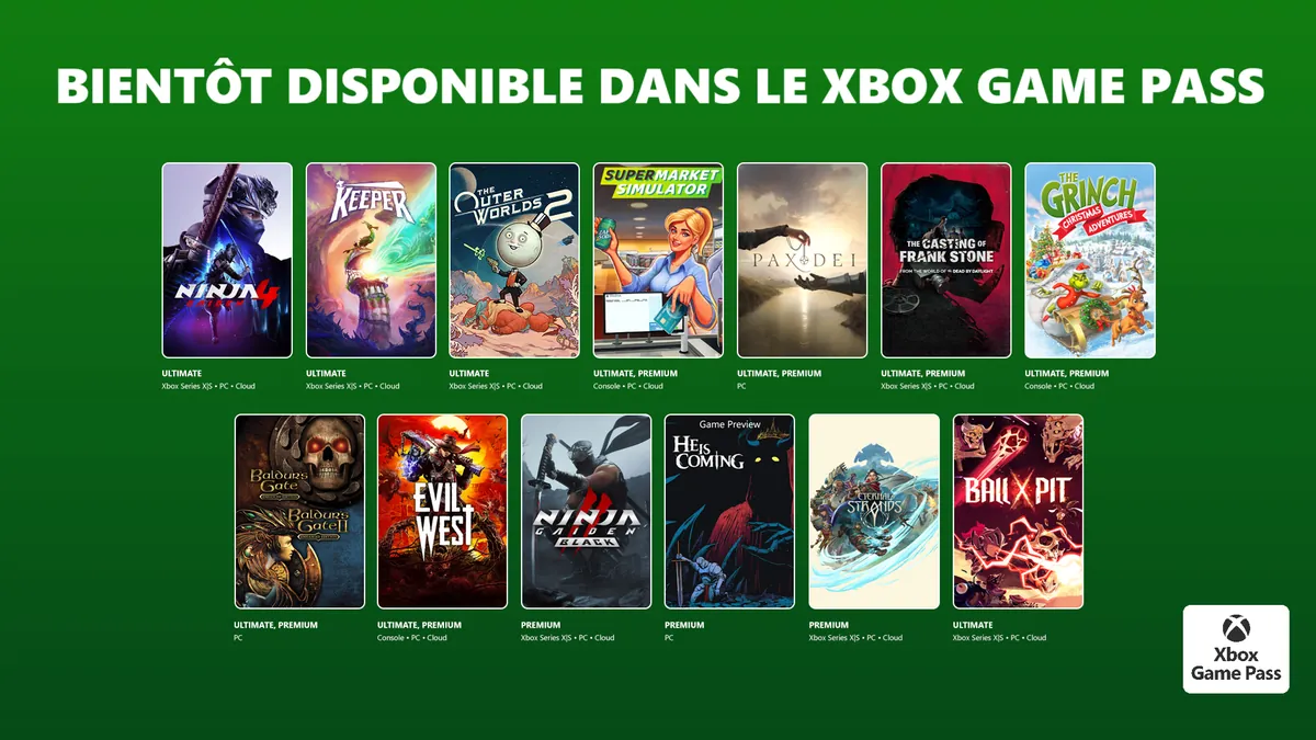 Xbox Game Pass Ultimate : Comment Économiser 140 $ en 2024 (et Profiter de Ninja Gaiden 4, The Outer Worlds 2, etc.) Xbox Game Pass Ultimate : Comment Économiser 140 $ en 2024 (et Profiter de Ninja Gaiden 4, The Outer Worlds 2, etc.)