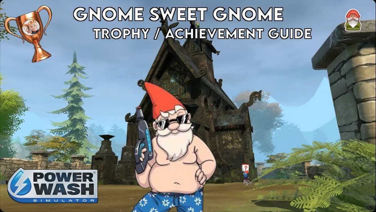 PowerWash Simulator 2 : Où Trouver le Gnome Caché pour le Succès "Gnome From Home" ? PowerWash Simulator 2 : Où Trouver le Gnome Caché pour le Succès "Gnome From Home" ?