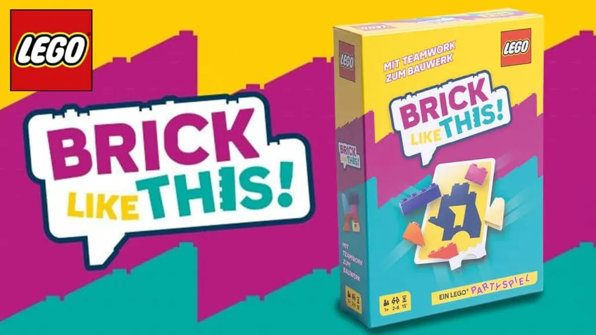 Brick Like This : Le Party Game Lego Officiel à 20€ Qui Va Tout Casser ! Brick Like This : Le Party Game Lego Officiel à 20€ Qui Va Tout Casser !