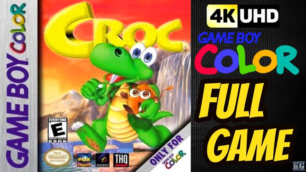 Croc et Buck le lapin de GameStop débarquent en versions Chromatiques : un retour nostalgique et technique sur Game Boy Color Croc et Buck le lapin de GameStop débarquent en versions Chromatiques : un retour nostalgique et technique sur Game Boy Color