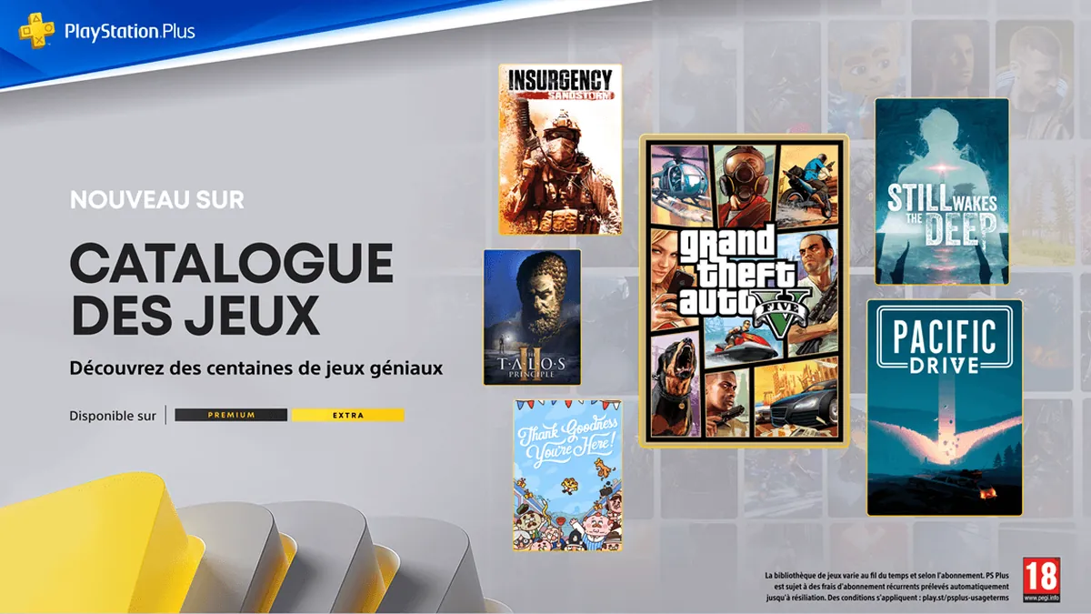 PlayStation Plus en novembre 2025 : GTA V fait son grand retour, accompagné de pépites narratives et philosophiques PlayStation Plus en novembre 2025 : GTA V fait son grand retour, accompagné de pépites narratives et philosophiques