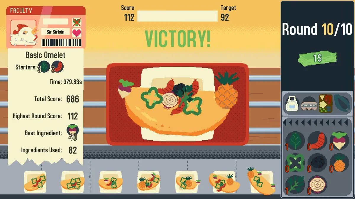 Omelet You Cook : Le roguelike culinaire qui fait mieux qu’une omelette parfaite sur Steam !