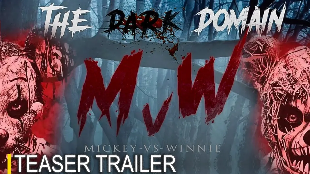 **The Dark Domain: MvW** – Quand **Winnie l’ourson** et **Mickey Mouse** deviennent des cauchemars sanglants **The Dark Domain: MvW** – Quand **Winnie l’ourson** et **Mickey Mouse** deviennent des cauchemars sanglants