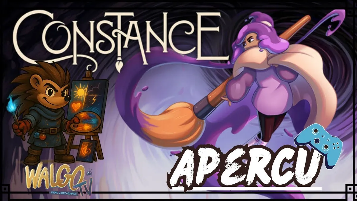 Constance : Un Métroidvania Poétique Où Chaque Couleur Raconte une Histoire Constance : Un Métroidvania Poétique Où Chaque Couleur Raconte une Histoire